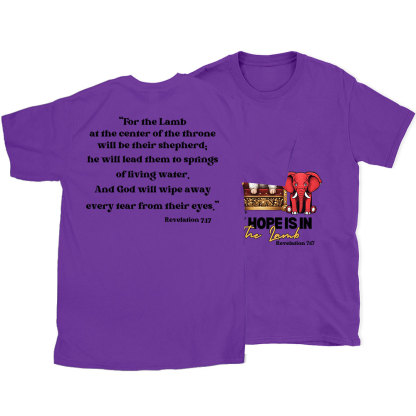 My Hope Is In The Lamb Christian T-Shirt