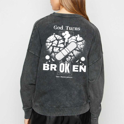Broken Christian Washed Sweatshirt