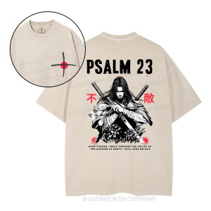 Image of Aesthetic Mens Christian Washed T-Shirt