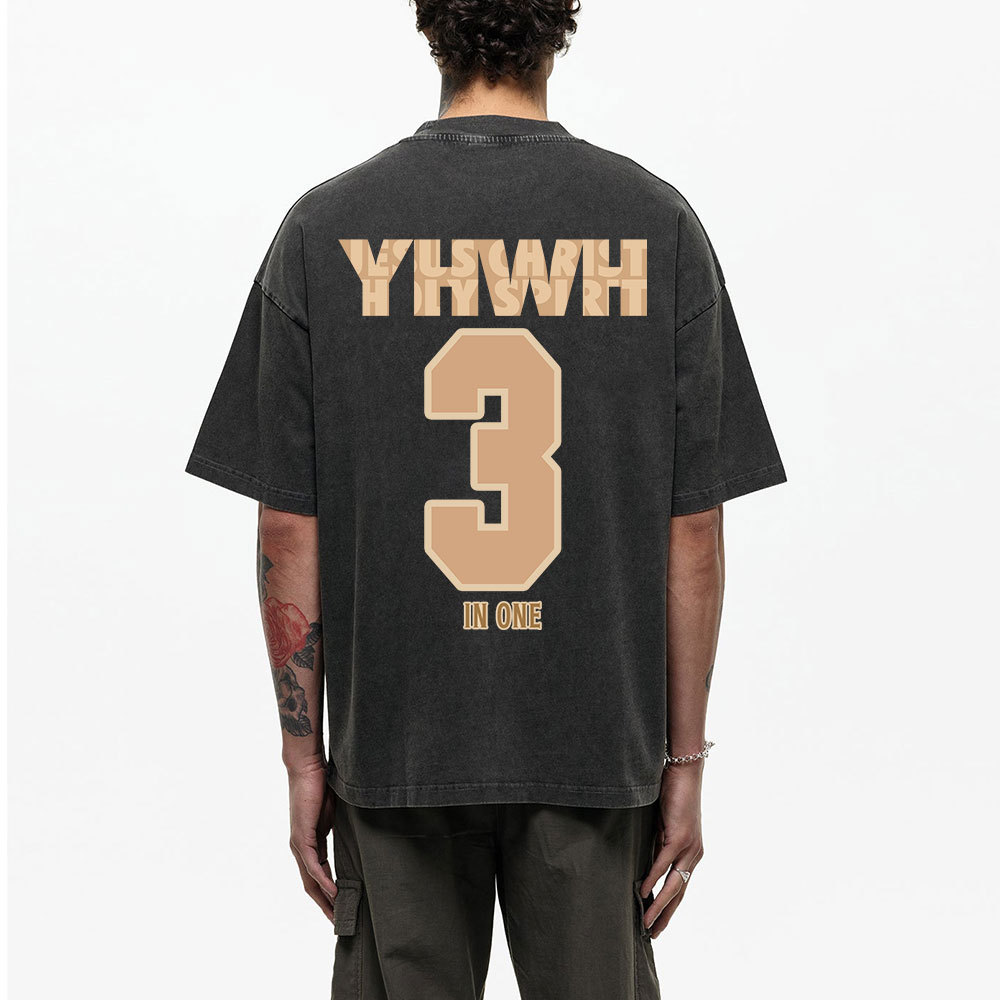 YHWH Christian Washed T-Shirt