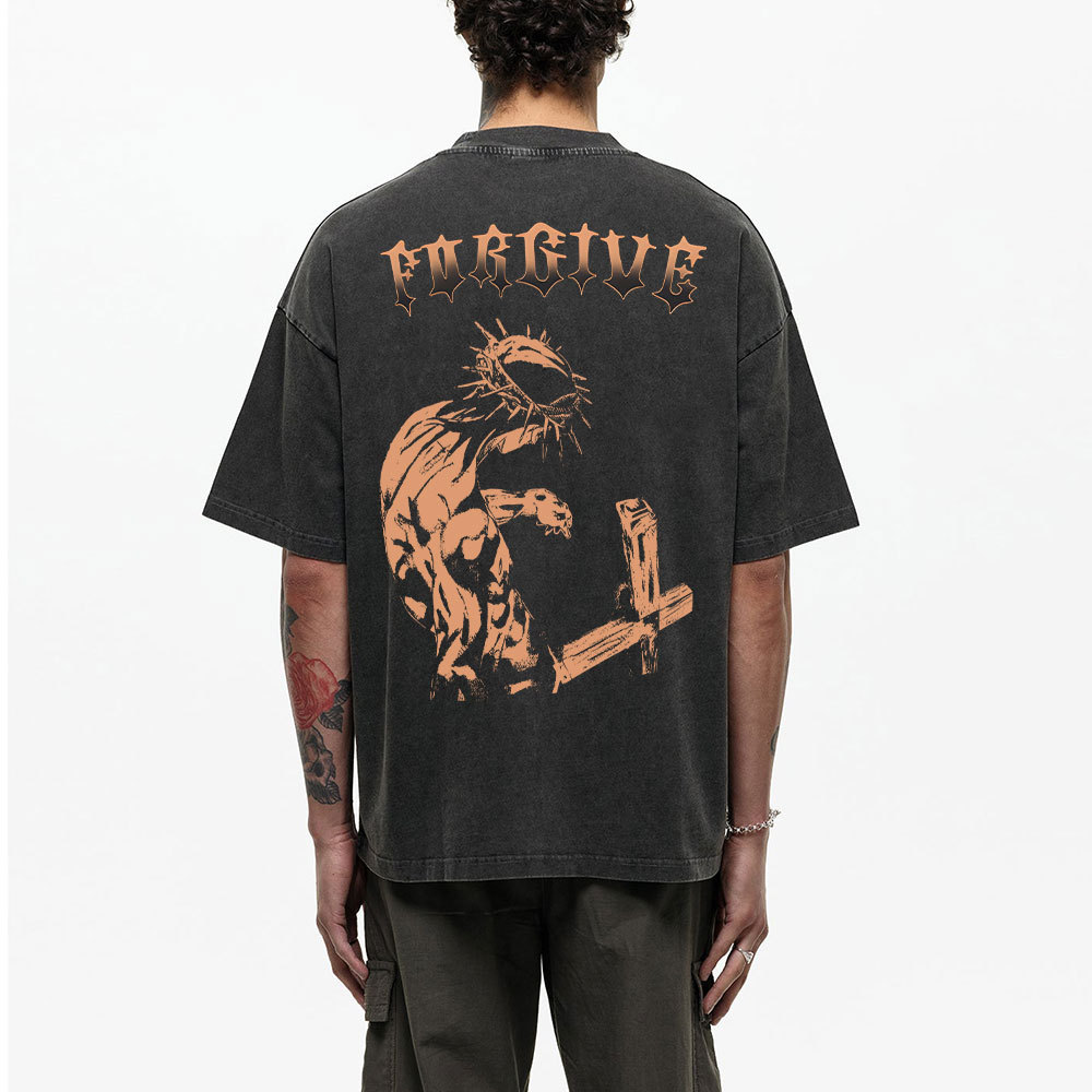 Forgiven Christian Washed T-Shirt