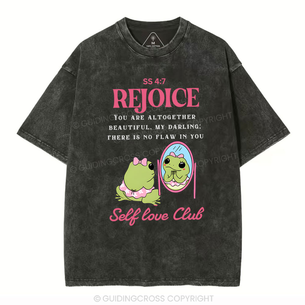 Rejoice Christian Washed T-Shirt