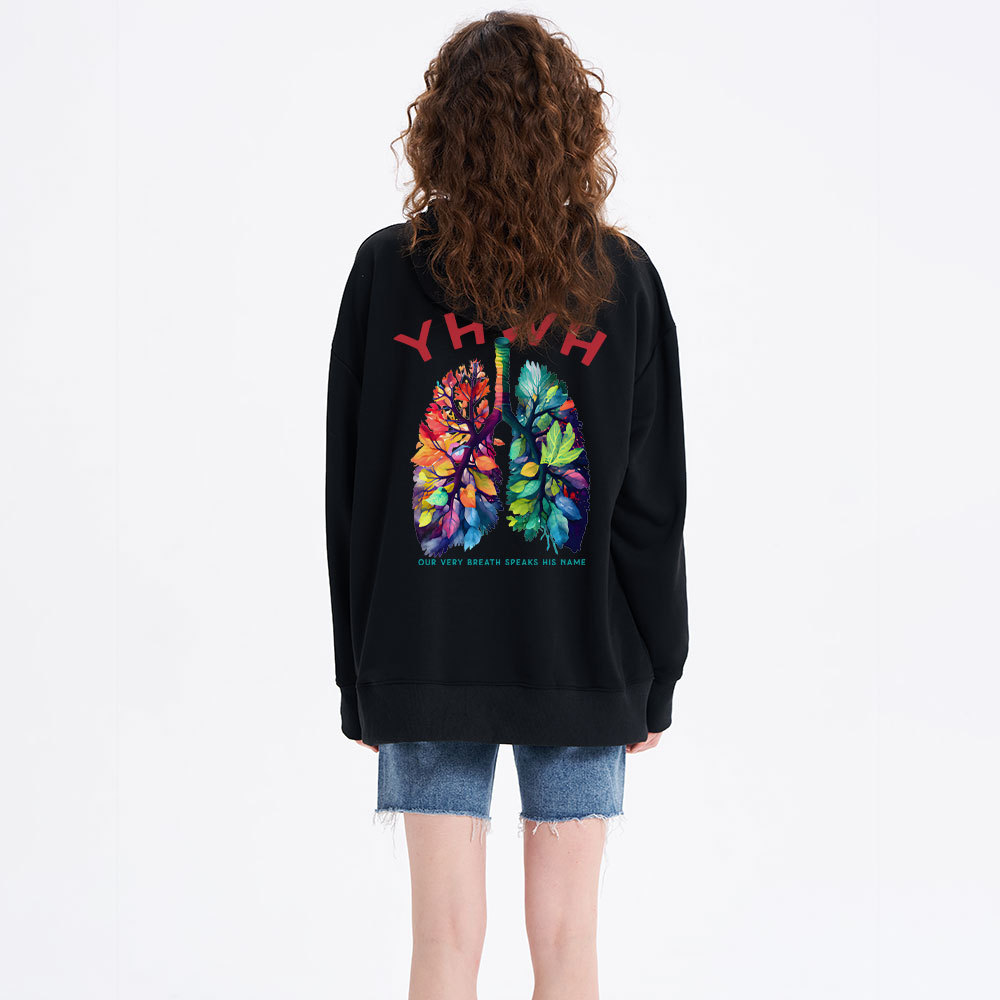 YHWH Leaf Classic Christian Hoodie