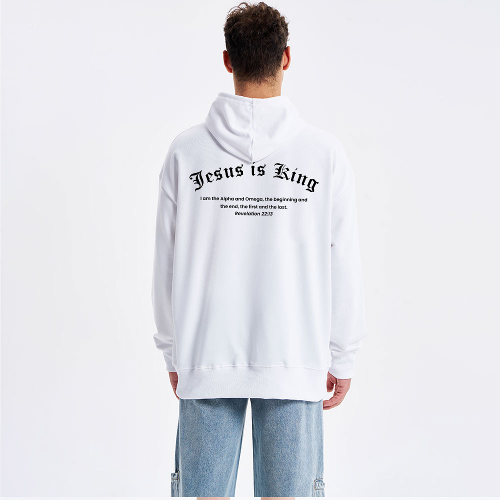Jesus Is King Classic Christian Hoodie
