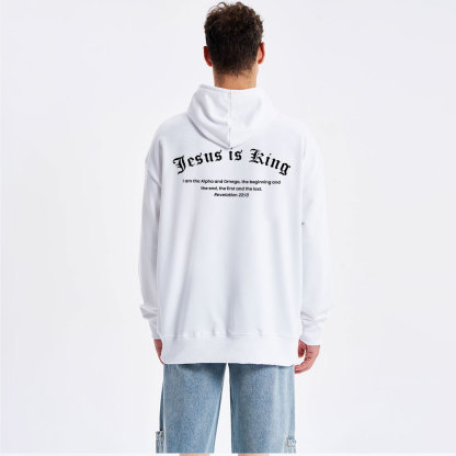 Jesus Is King Classic Christian Hoodie