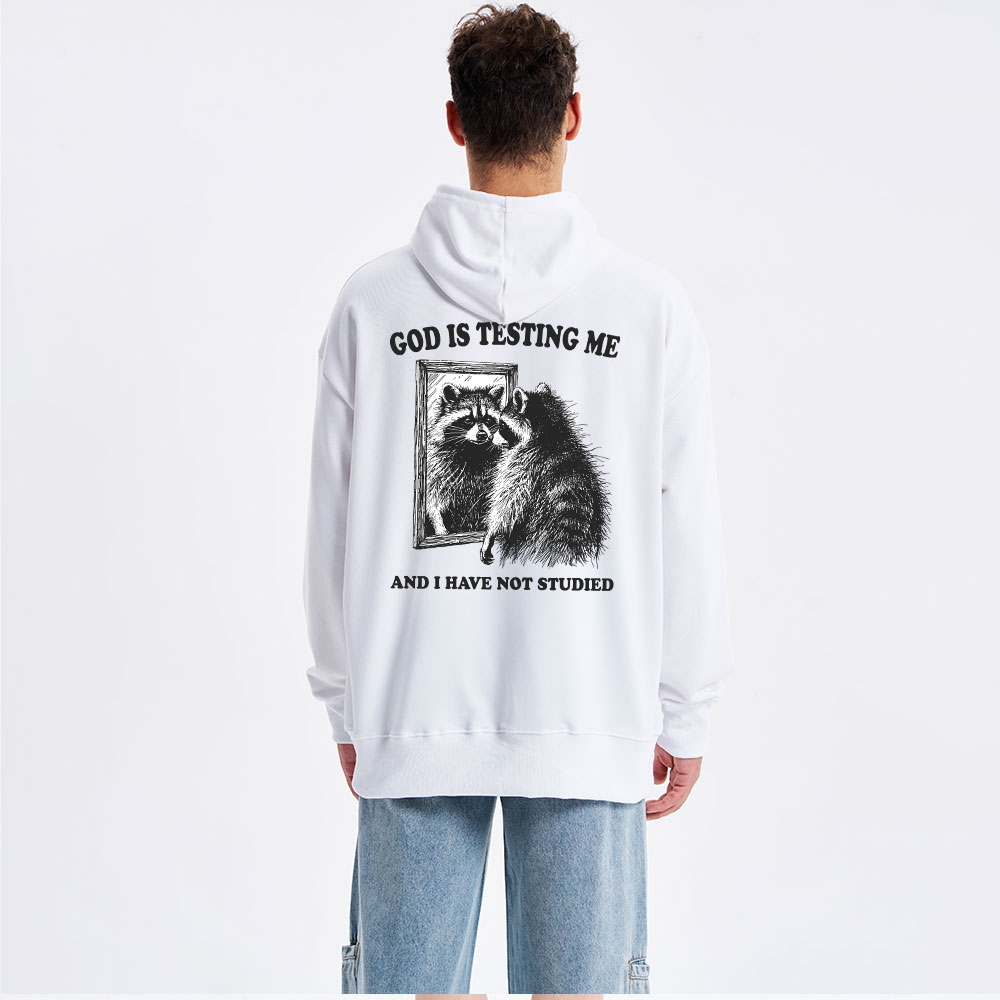 God Is Testing Me And I Have Not Studied Classic Christian Hoodie