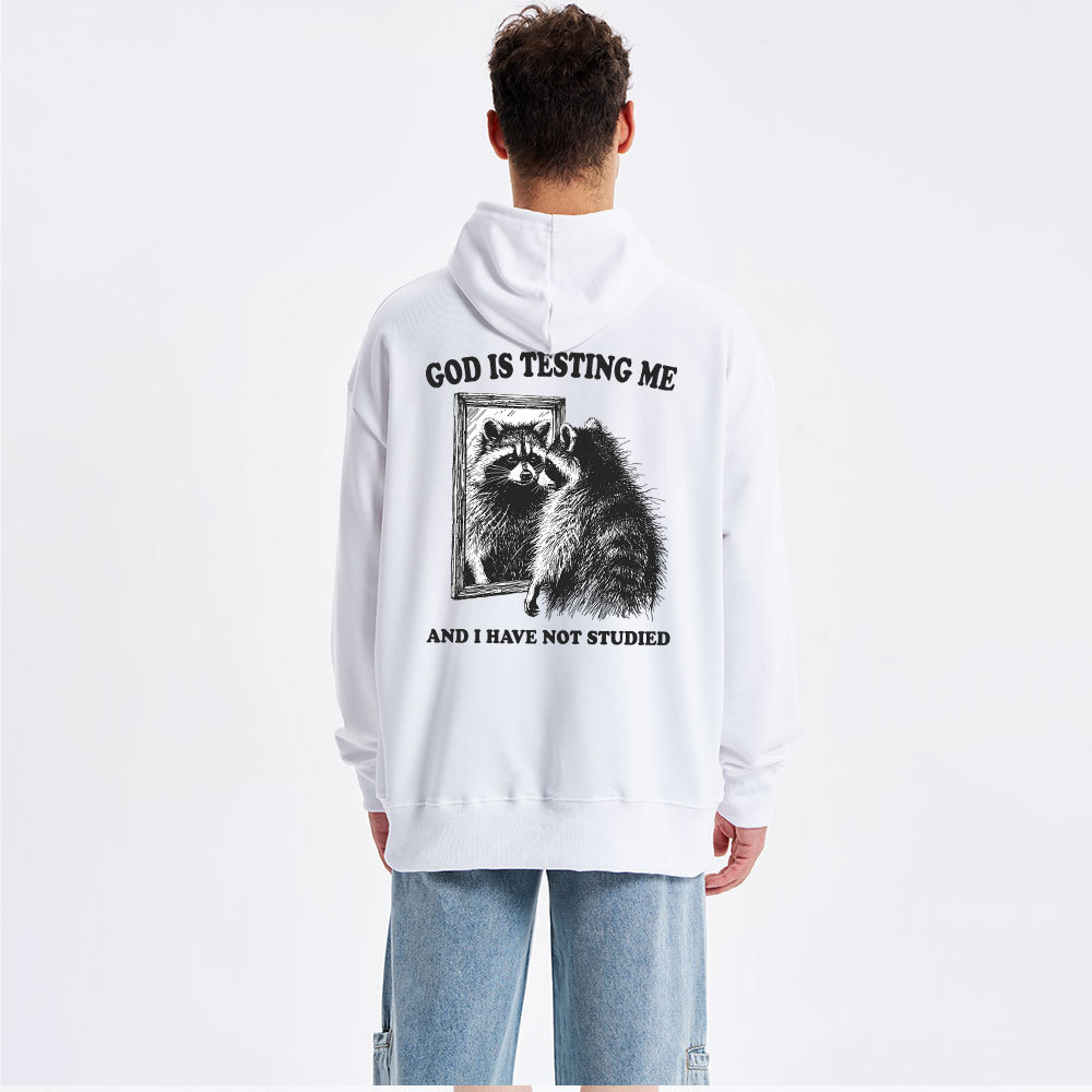 God Is Testing Me And I Have Not Studied Classic Christian Hoodie