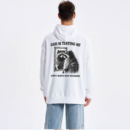 God Is Testing Me And I Have Not Studied Classic Christian Hoodie