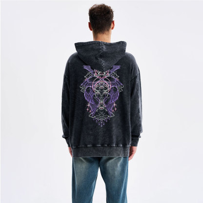 Be Not Afraid Christian Washed Hoodie