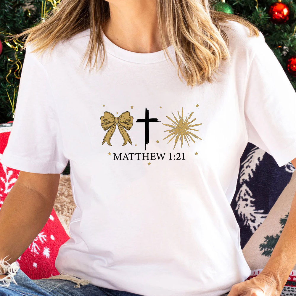 Jesus Nativity Christian Christmas T-Shirt