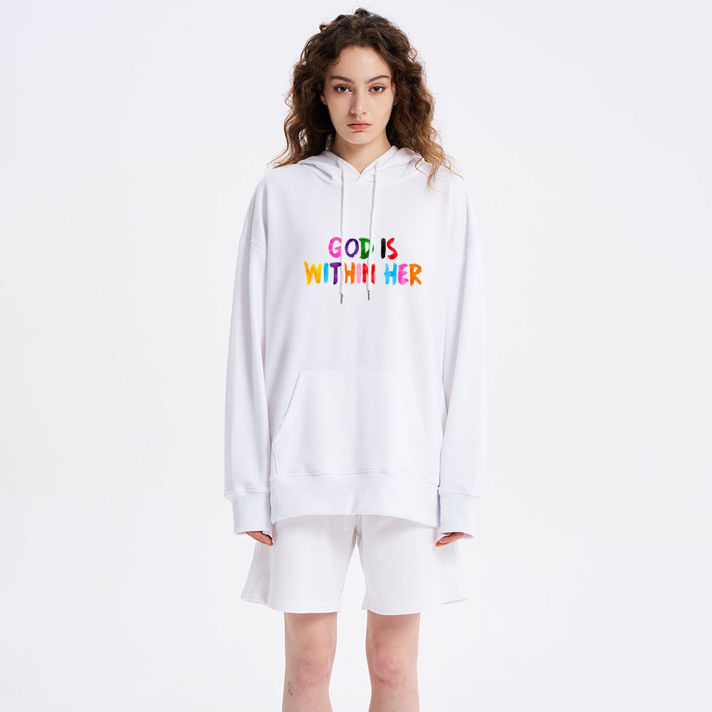 God Is Within Her She Will Not Fall Classic Christian Hoodie