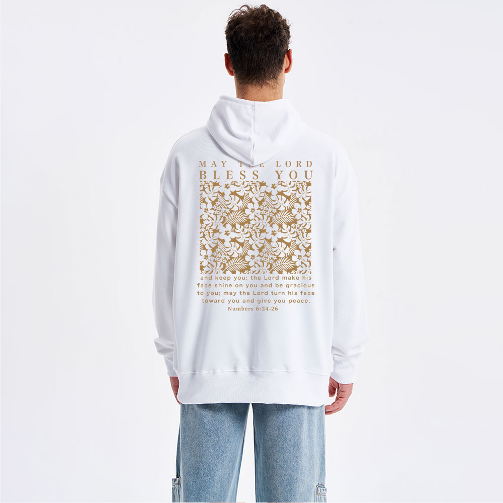 May The Lord Blessed You Classic Christian Hoodie