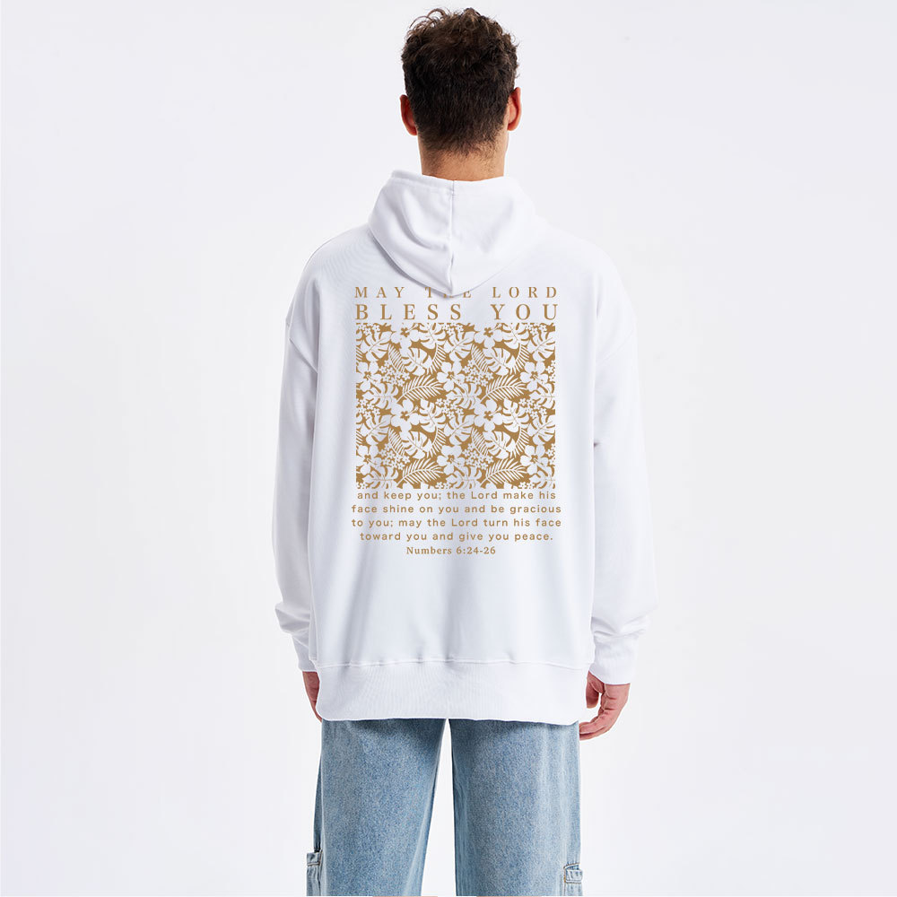 May The Lord Blessed You Classic Christian Hoodie