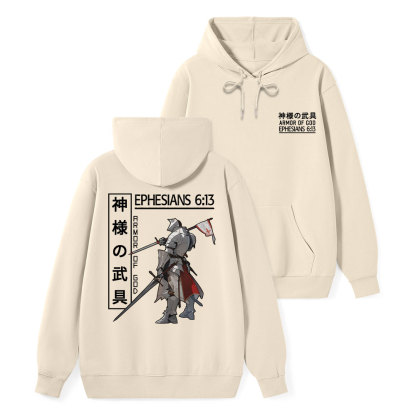Armor Of God Anime Classic Christian Hoodie