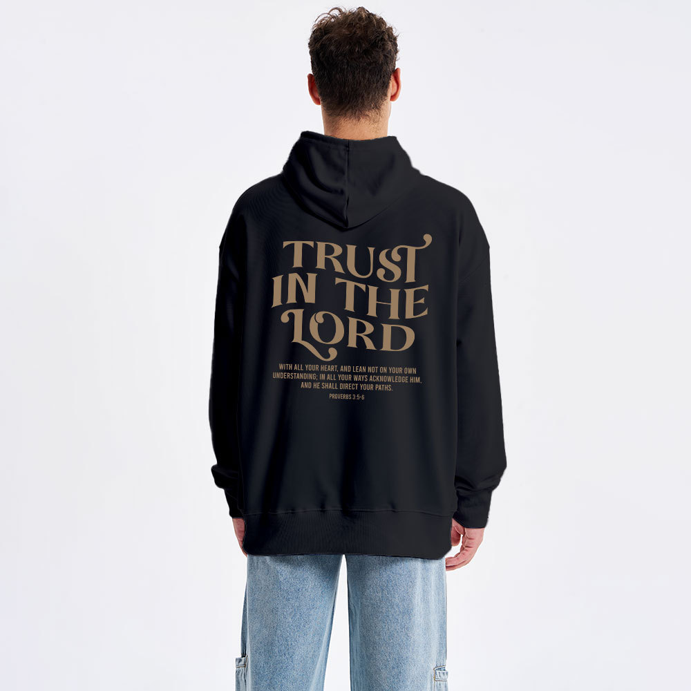 Trust In The Lord Classic Christian Hoodie