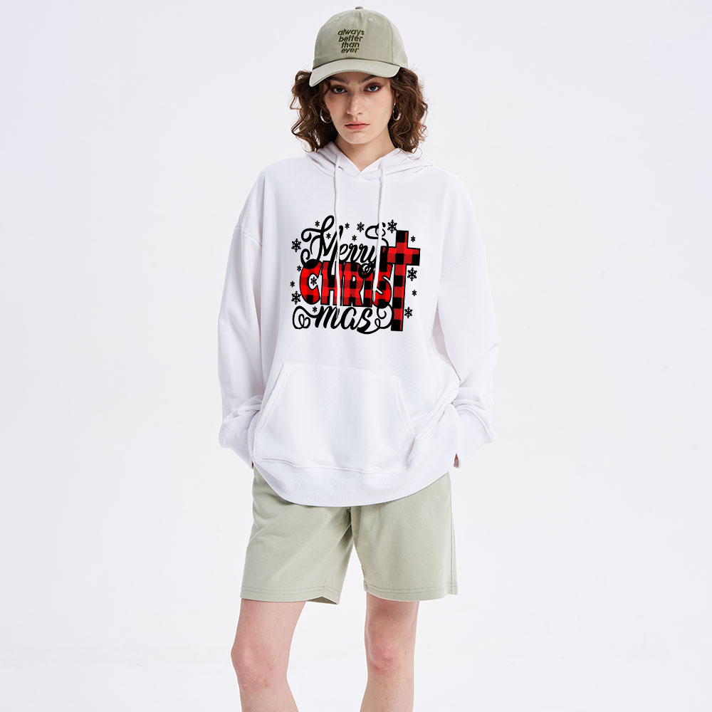 Merry Christ Mas Classic Christian Hoodie
