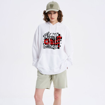 Merry Christ Mas Classic Christian Hoodie