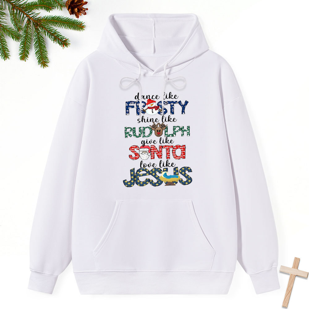 Dance Like Frosty Classic Christian Hoodie