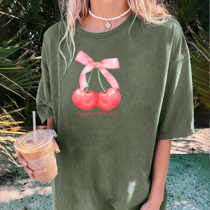 Daughter Of The King Christian Washed T-Shirt