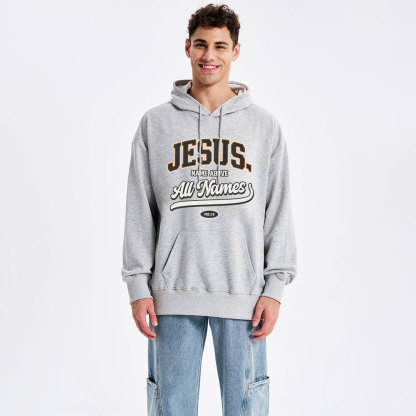 Jesus Name Above All Names Classic Christian Hoodie