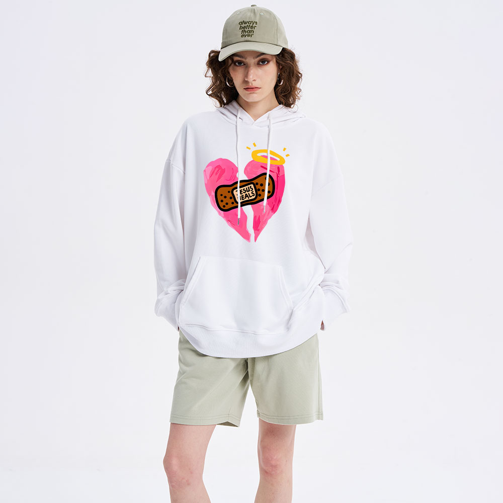 Jesus Heals Classic Christian Hoodie