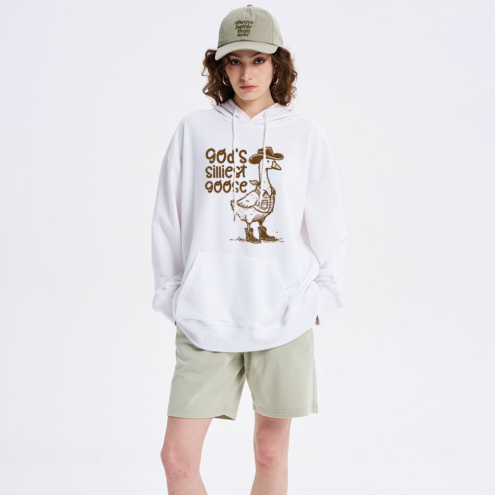 God's Silliest Goose Classic Christian Hoodie