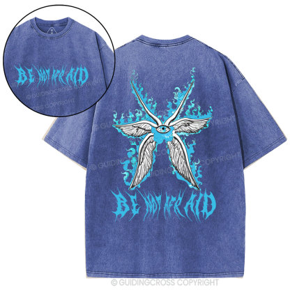 Be Not Afraid Christian Washed T-Shirt