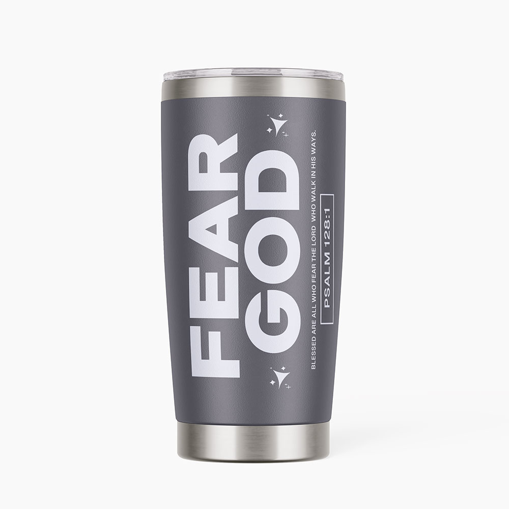 Fear God Christian 20OZ Tumbler