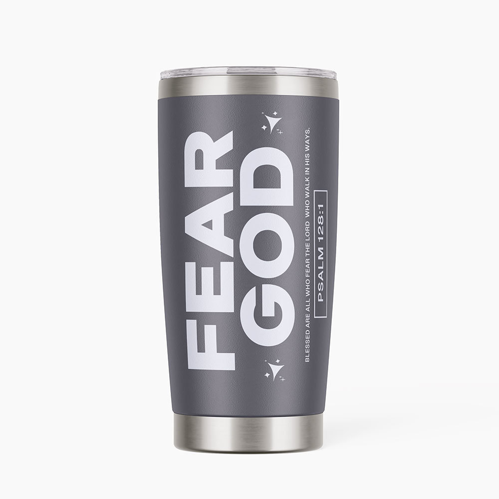 Fear God Christian 20OZ Tumbler