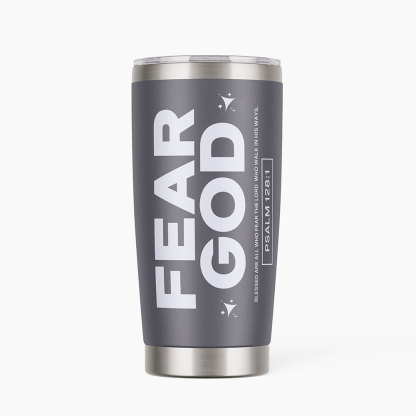 Fear God Christian 20OZ Tumbler