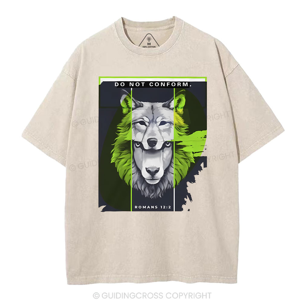 Do Not Conform Christian Washed T-Shirt