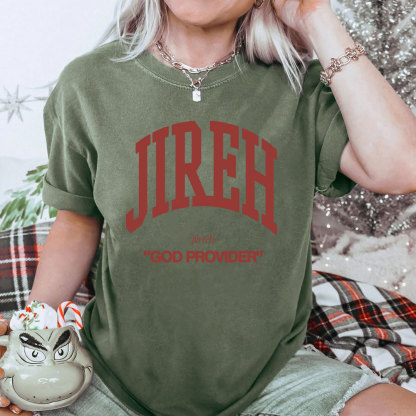 Jireh Christian Washed T-Shirt