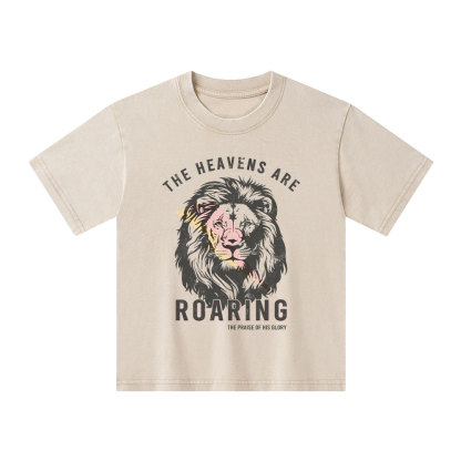 The Heavens Are Roaring Kid Washed T-Shirt