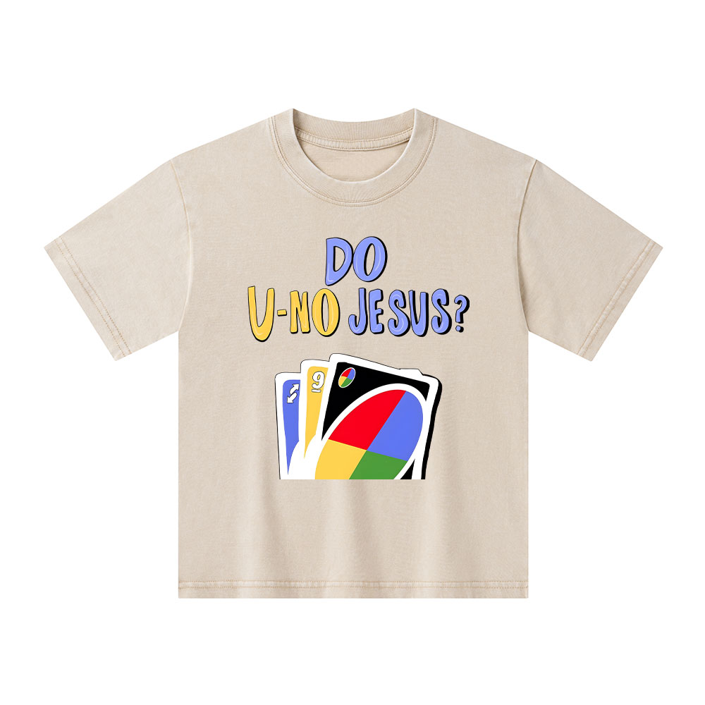 Do U-NO Jesus Kid Washed T-Shirt
