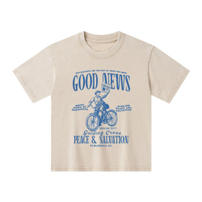 Good News Kid Washed T-Shirt