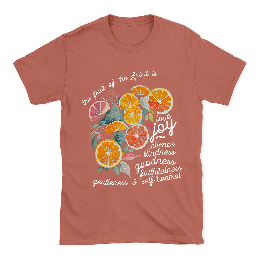 The Fruit Of The Spirit Is Love Christian T-Shirt