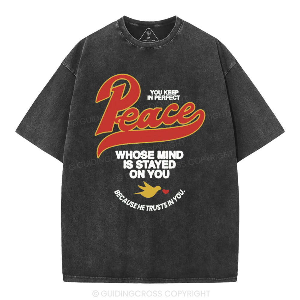 New-Sample Christian Washed T-Shirt Sale - GuidingCross