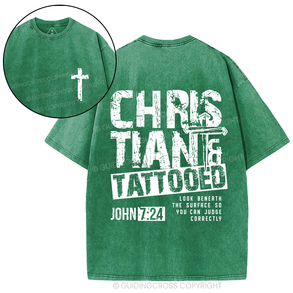 Look Benath The Surface So You Can Judge Correctly Christian Washed T-Shirt