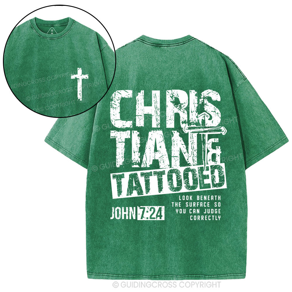 Look Benath The Surface So You Can Judge Correctly Christian Washed T-Shirt