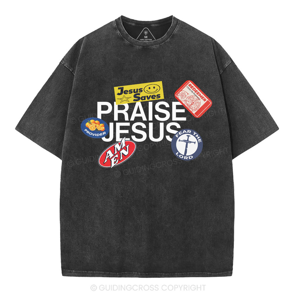 New-Sample Christian Washed T-Shirt Sale - GuidingCross