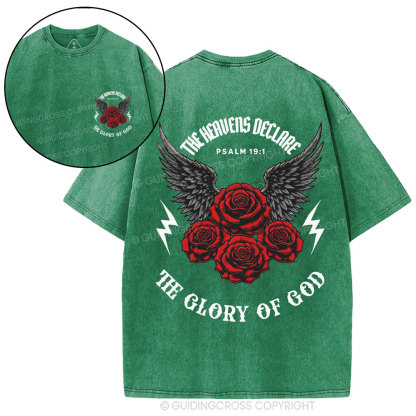 The Glory Of God Christian Washed T-Shirt