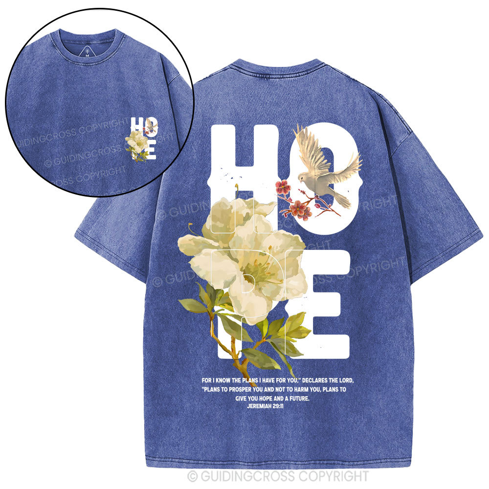 Hope Christian Washed T-Shirt
