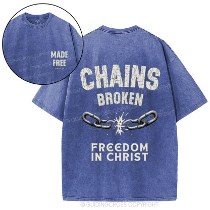 Made Free Christian Washed T-Shirt