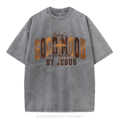 Today's Goodmood Is Sponsored By Jesus Christian Washed T-Shirt