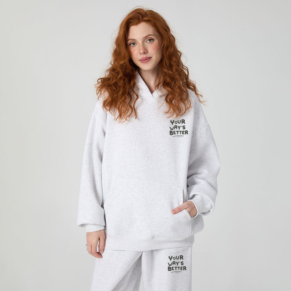 Your Way's Better Christian Premium Fleece Hoodie Set