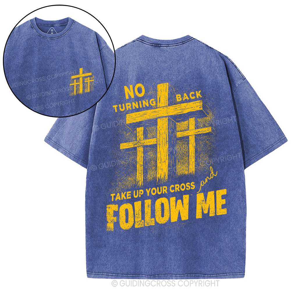 Follow Me Christian Washed T-Shirt