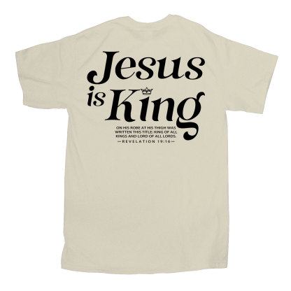 Jesus Is King Christian T-Shirt