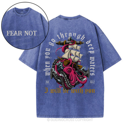 Fear Not Christian Washed T-Shirt