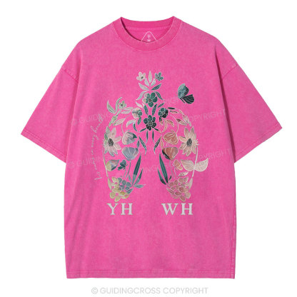 YHWH Christian Washed T-Shirt