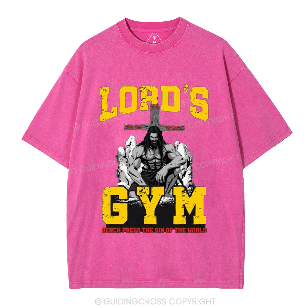 Lord's Gym Christian Washed T-Shirt